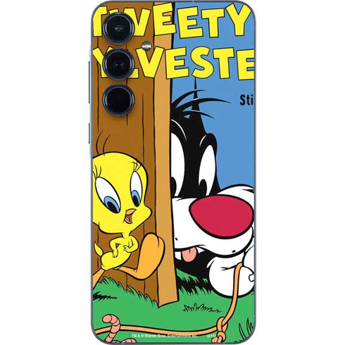 Looney Tunes Tweety Bird Sylvester Ten Cents Galaxy A35 5G Skin